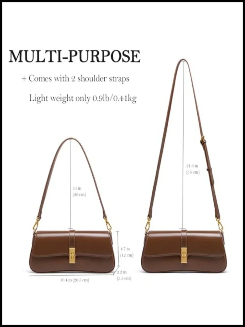 Genuine Leather Hobo Shoulder Bag Evening Bag Clutch Underarm Bag